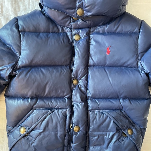 Polo by Ralph Lauren Red and Black Puffer Jacket - Picture 2 of 6